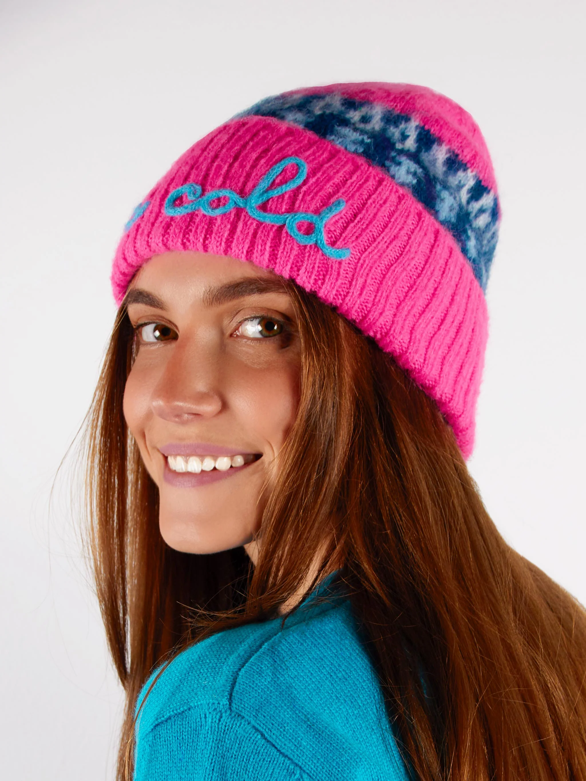 Berretto Wengen Nordic Soft con jacquard nordico e ricamo - Image 3