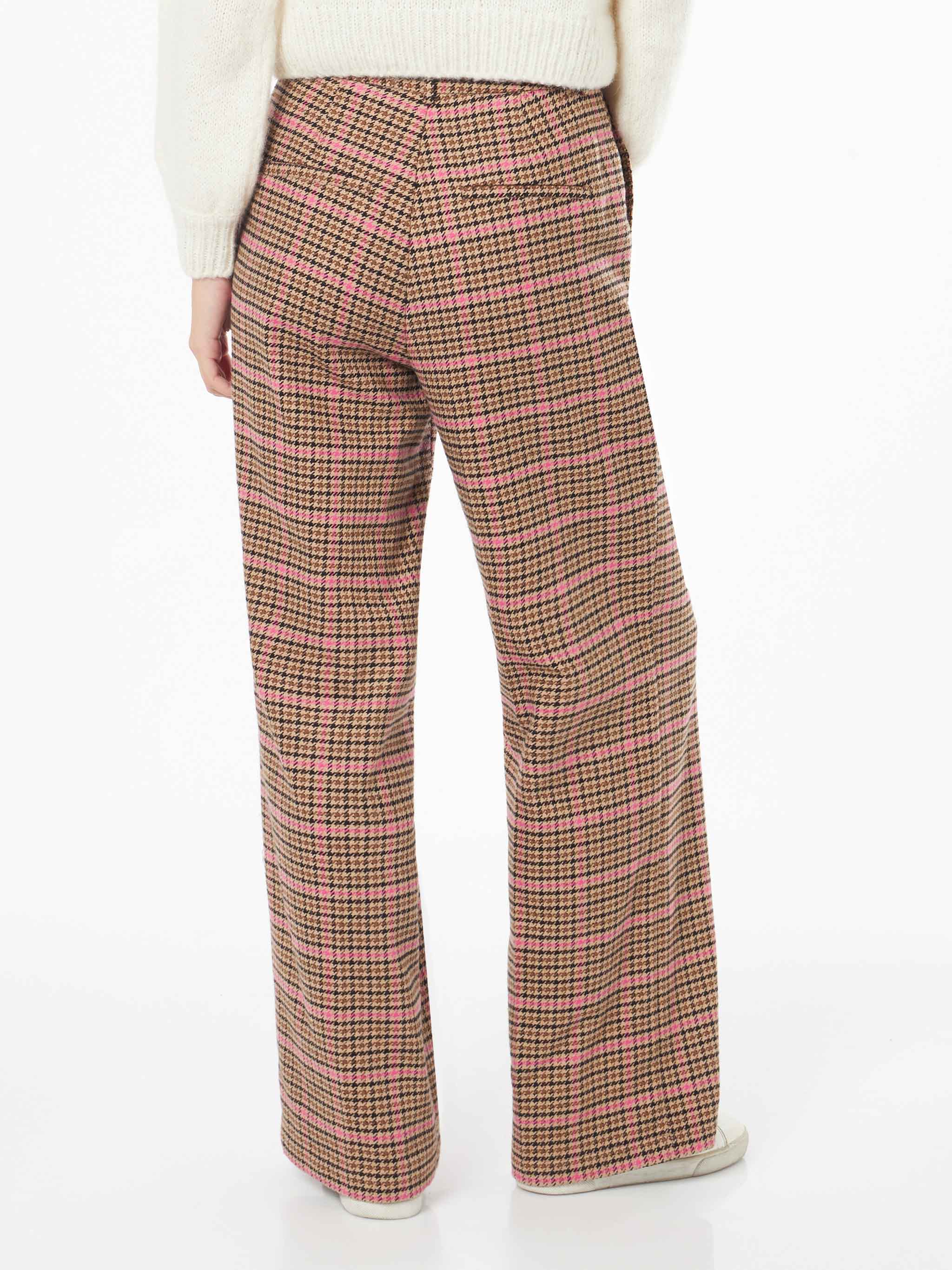 Pantaloni Rebella in tessuto pied de poule - Image 2