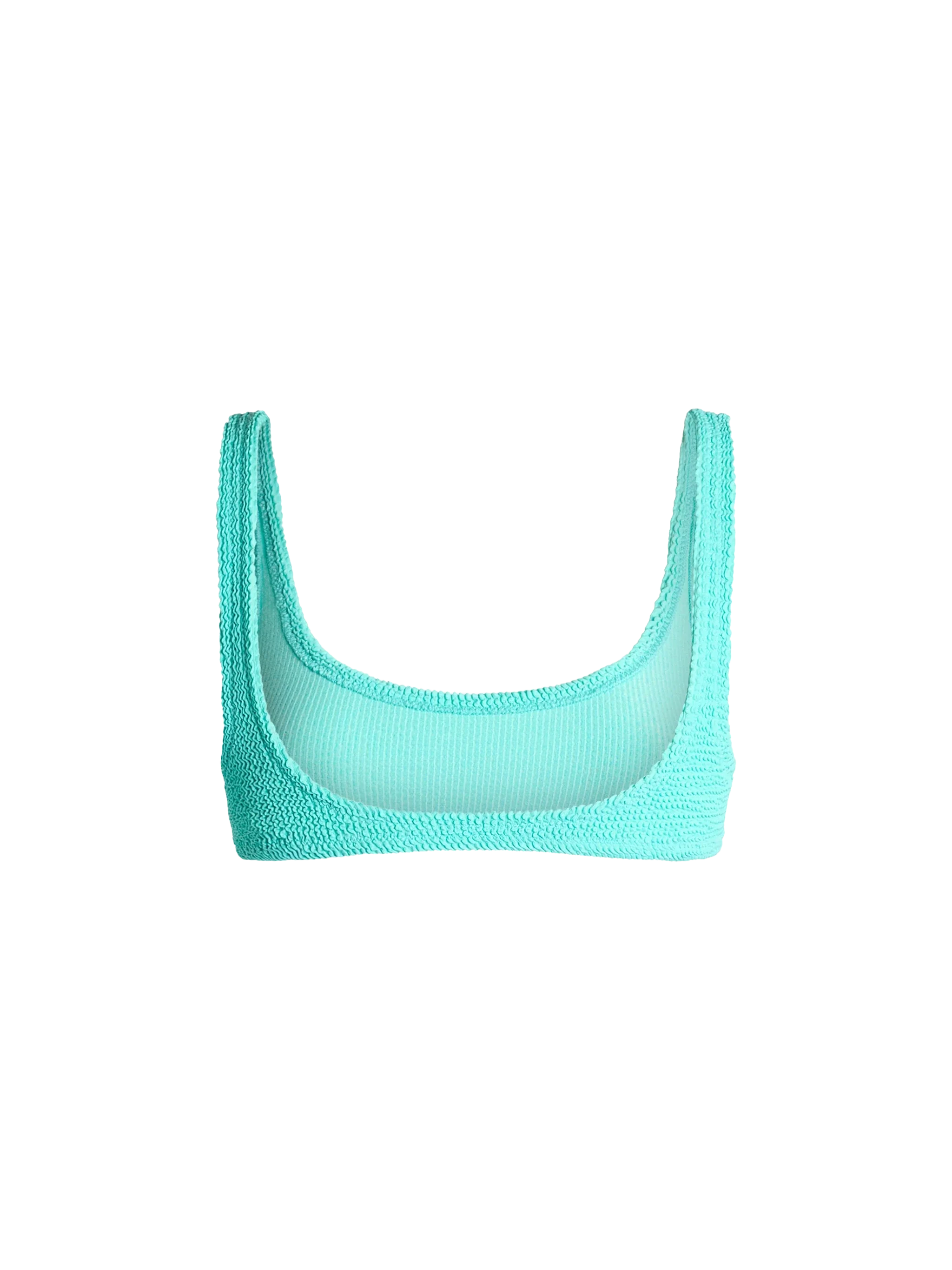 Top bikini Naima crinkle bralette verde acqua - Image 2
