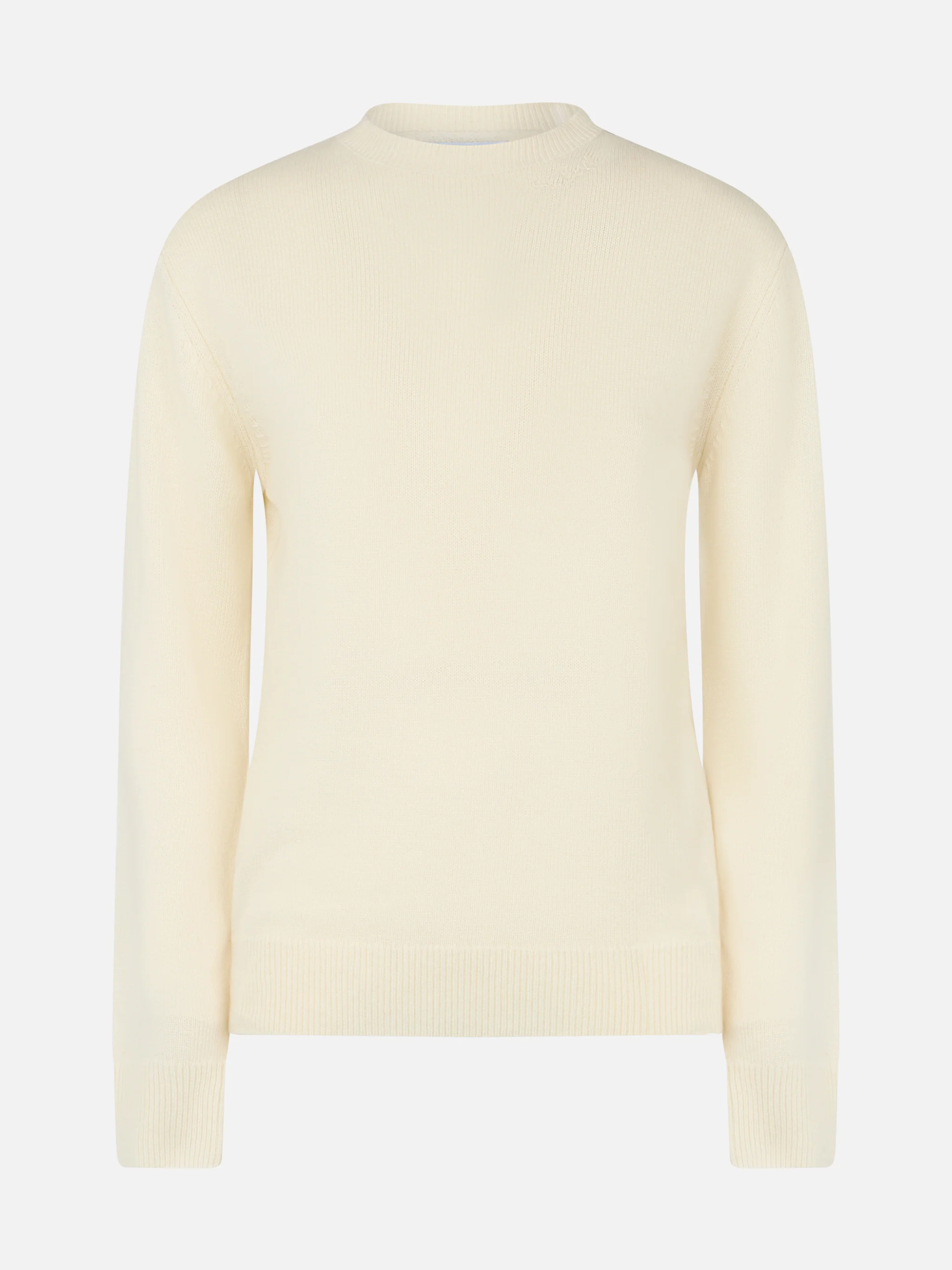 Maglione Sorbonne panna in misto cashmere - Image 4