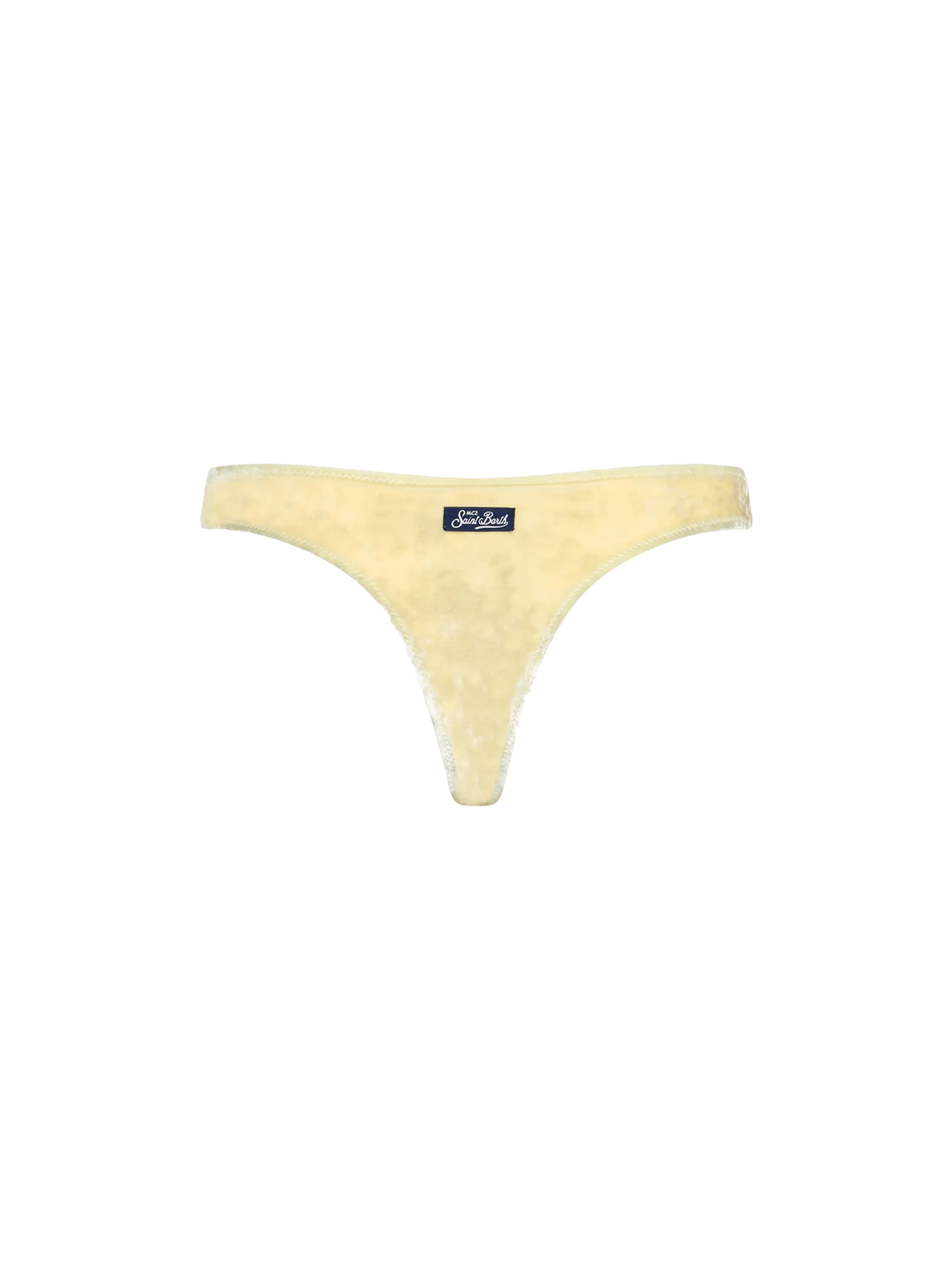 Slip Naomi in ciniglia giallo - Image 2