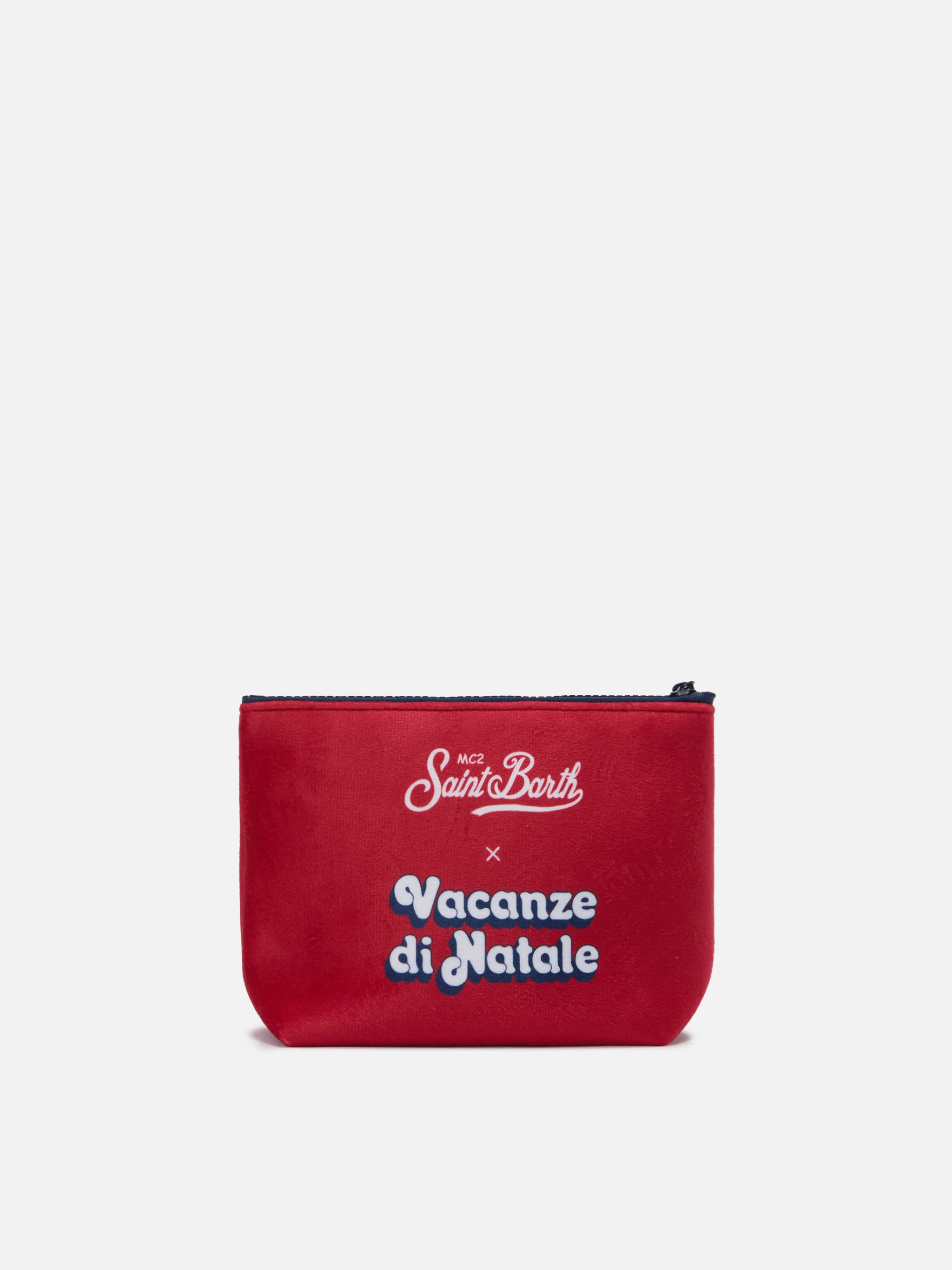 Pochette in lana Aline con stampa E anche questo Natale... | VACANZE DI NATALE EDIZIONE SPECIALE - Image 3