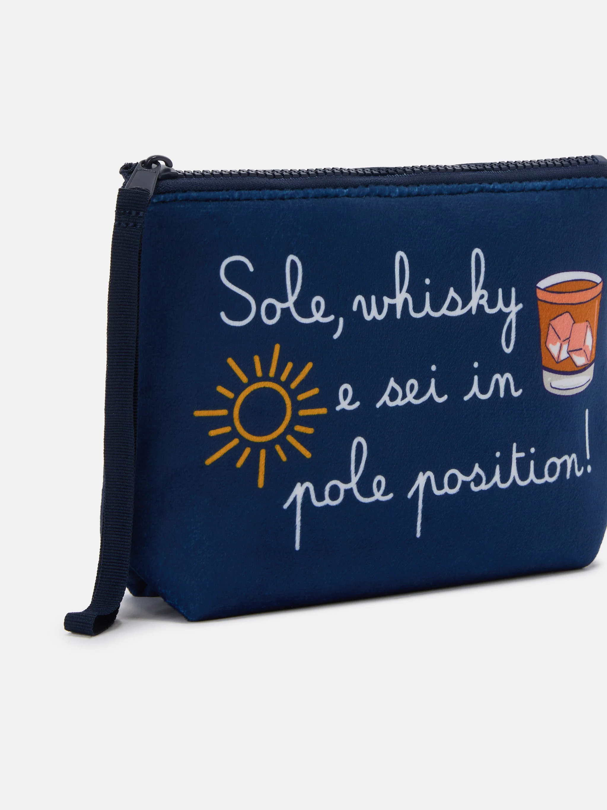 Pochette in lana Aline con stampa Sole, whisky... | VACANZE DI NATALE EDIZIONE SPECIALE - Image 2