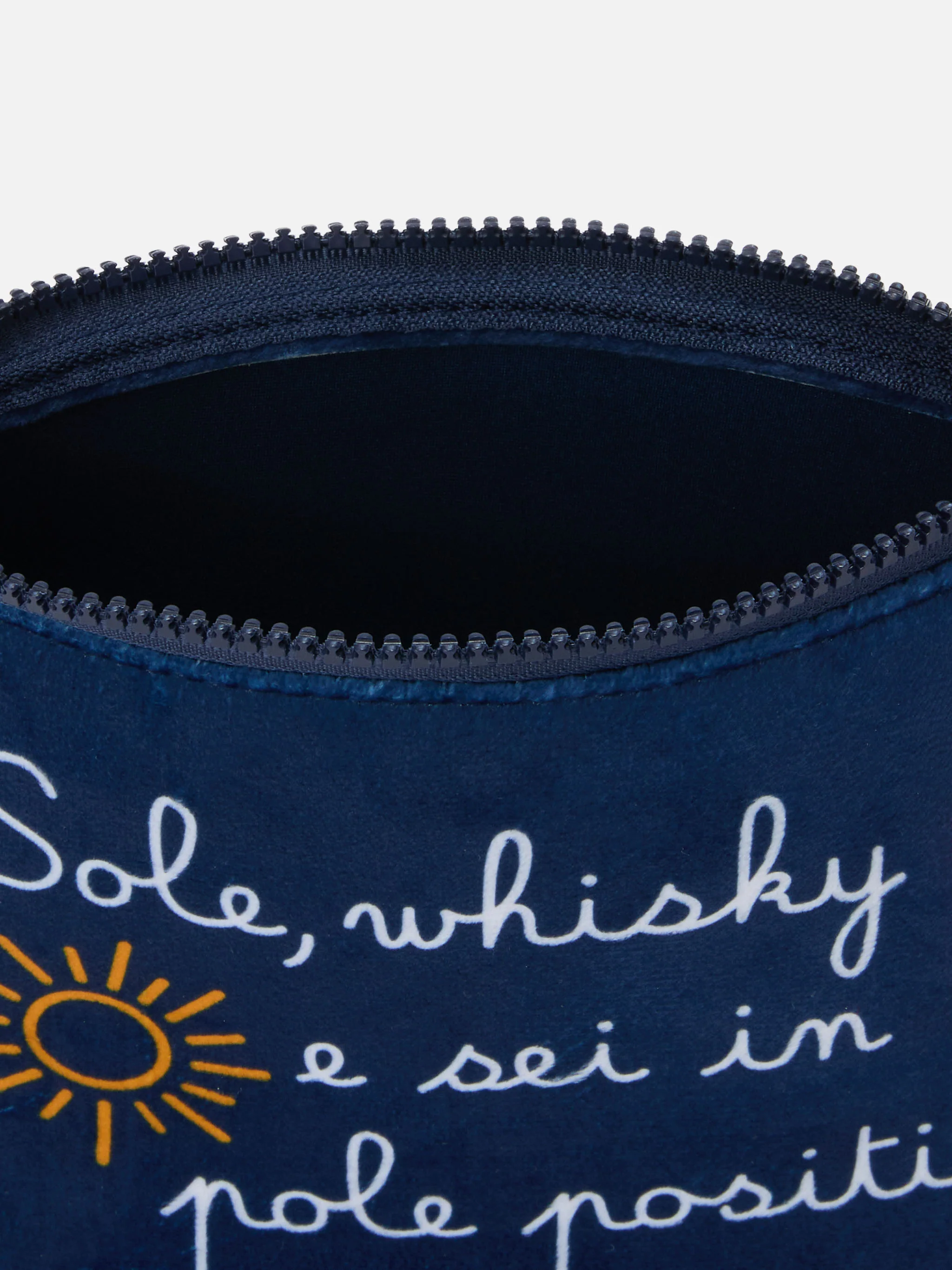 Pochette in lana Aline con stampa Sole, whisky... | VACANZE DI NATALE EDIZIONE SPECIALE - Image 4