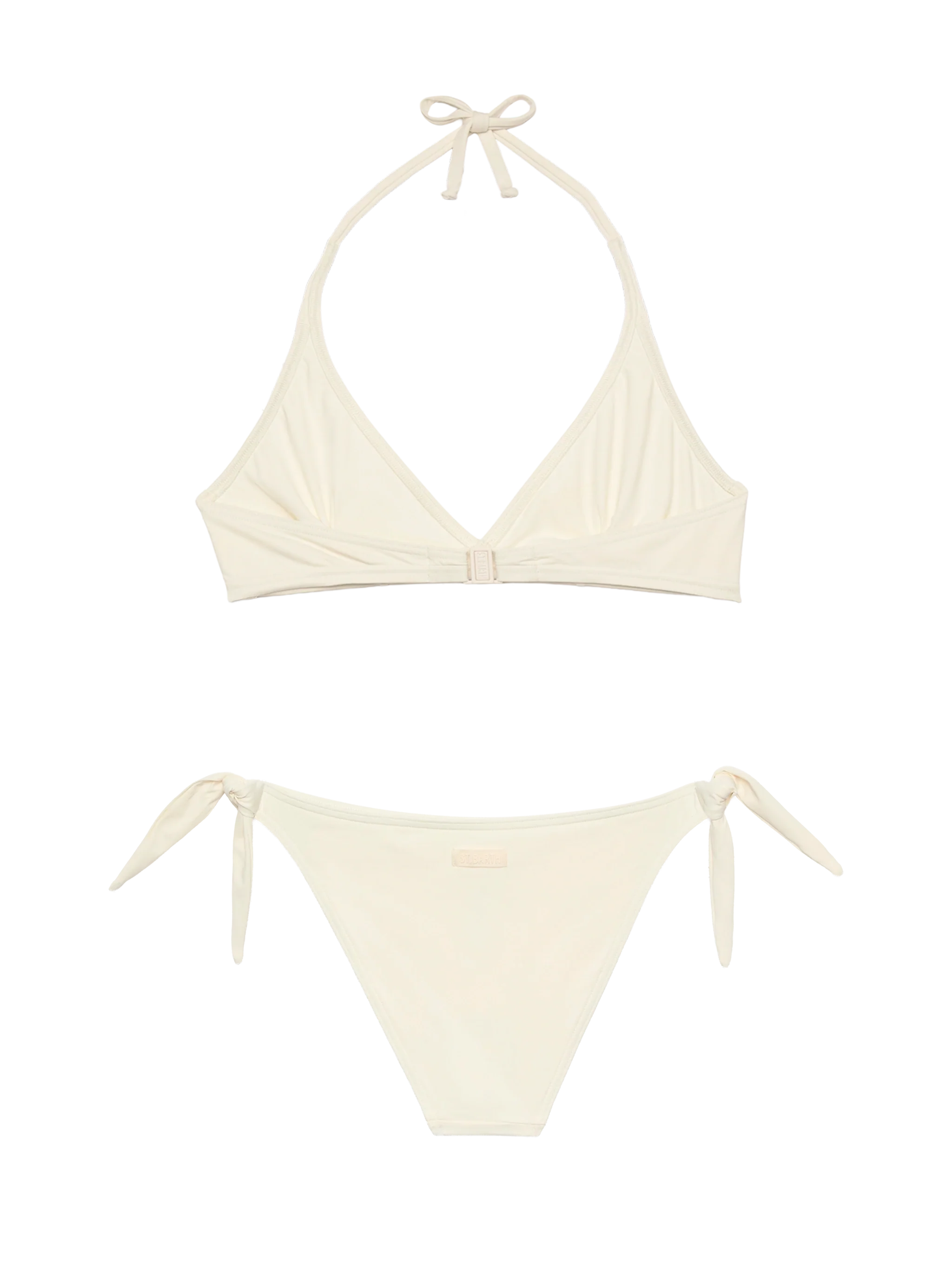 Bikini triangolo classico Gaia Yali color crema - Image 3
