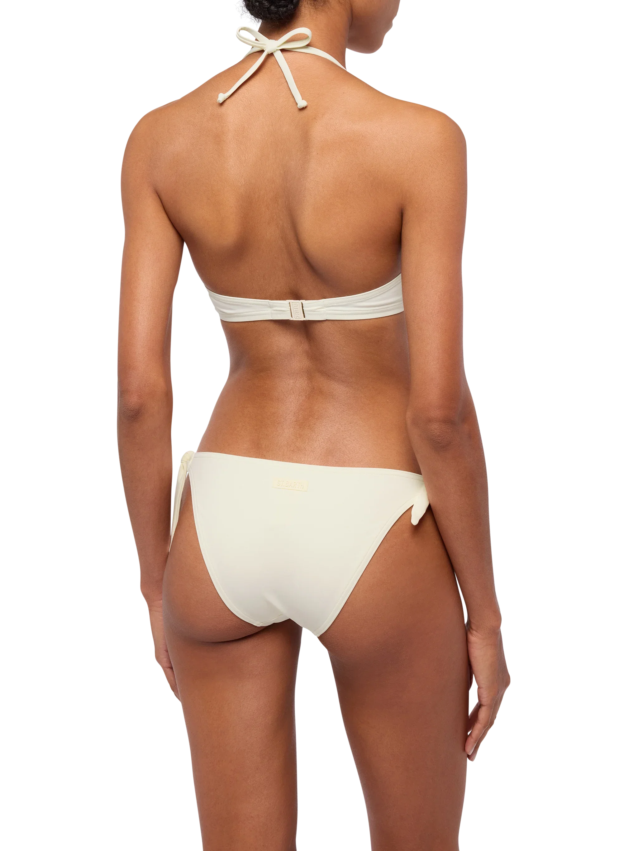 Bikini triangolo classico Gaia Yali color crema - Image 4