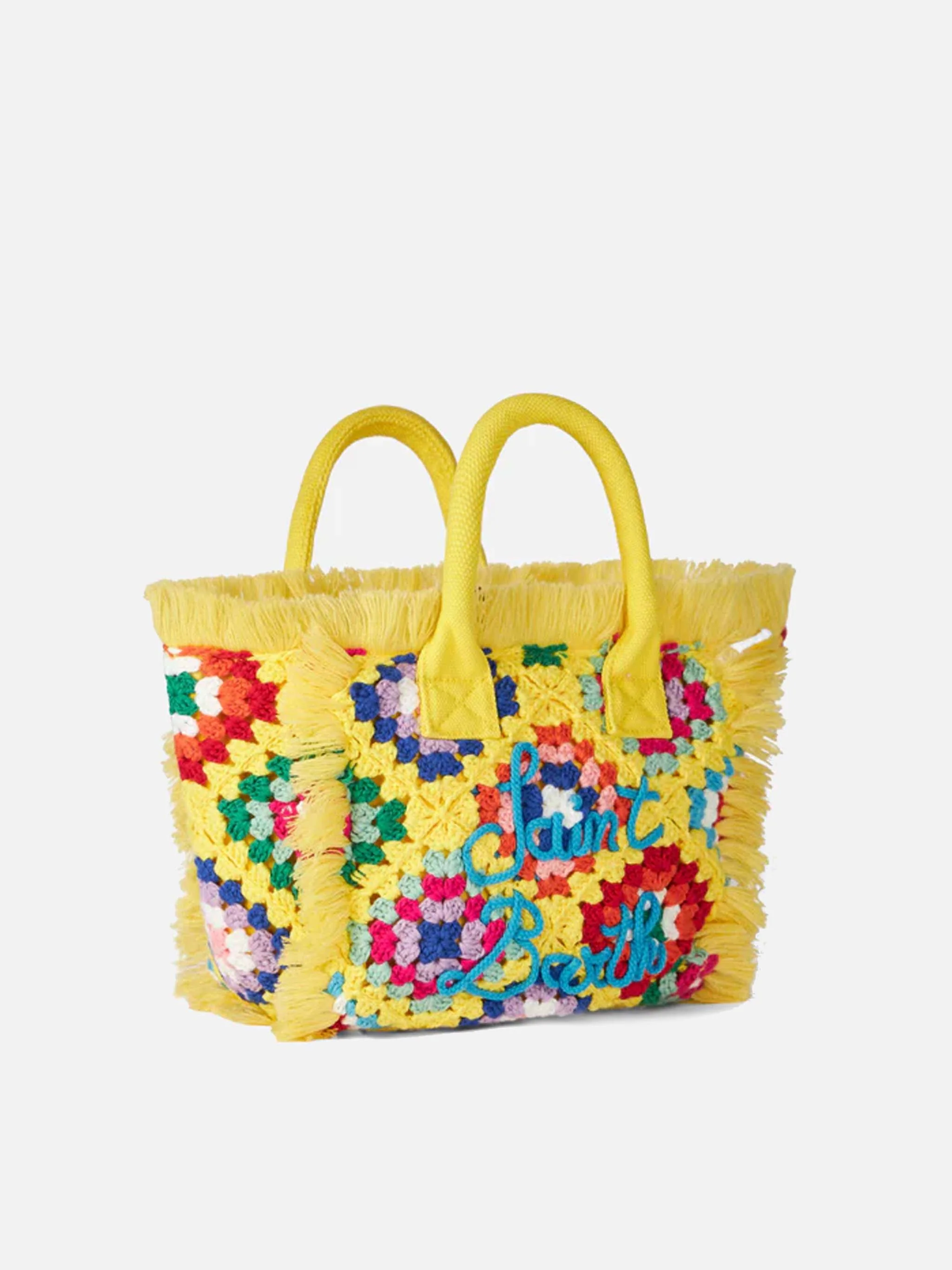 Borsa Colette all'uncinetto con frange - Image 3