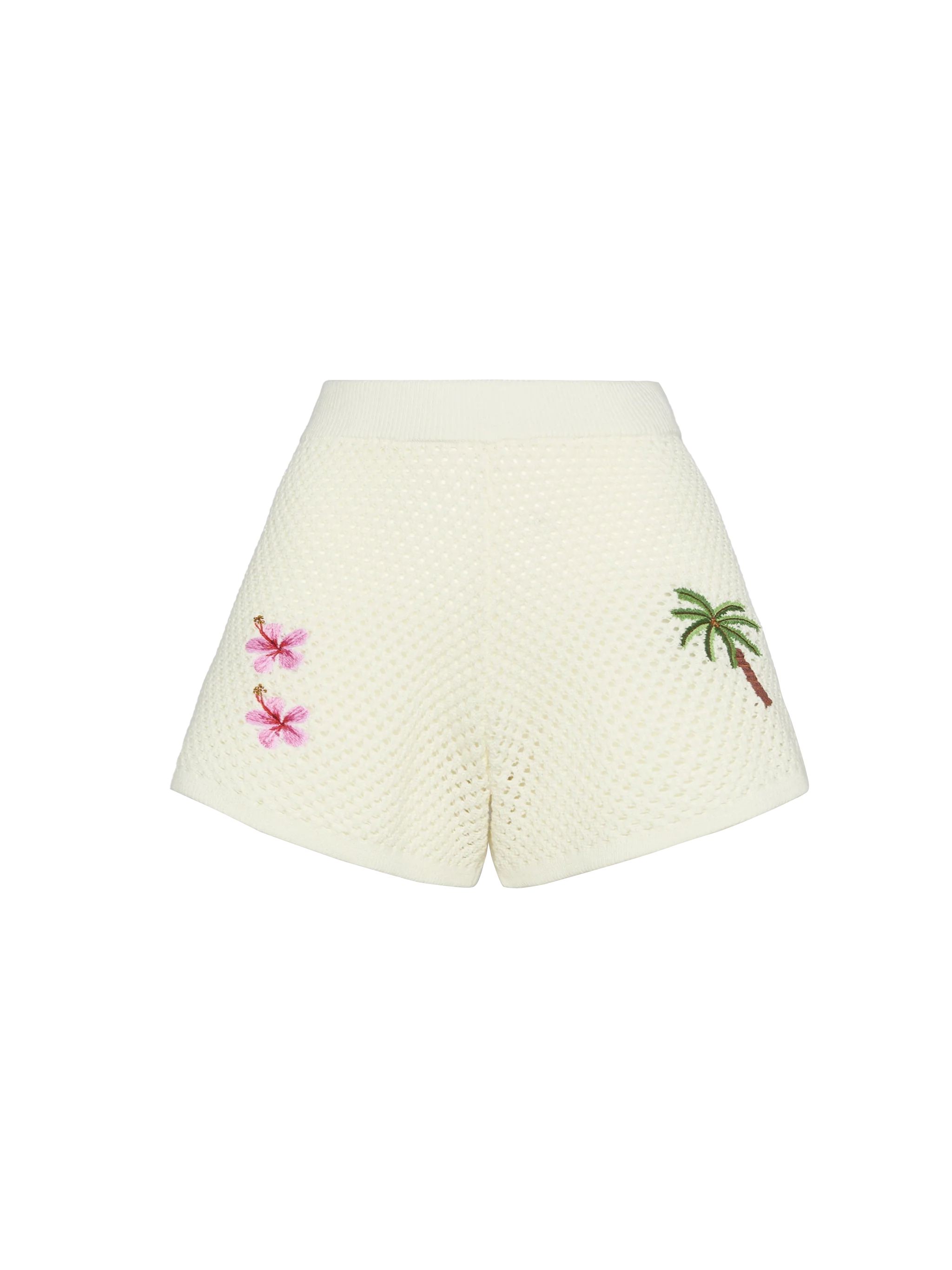 Shorts in maglia ricamata Yvette - Image 5