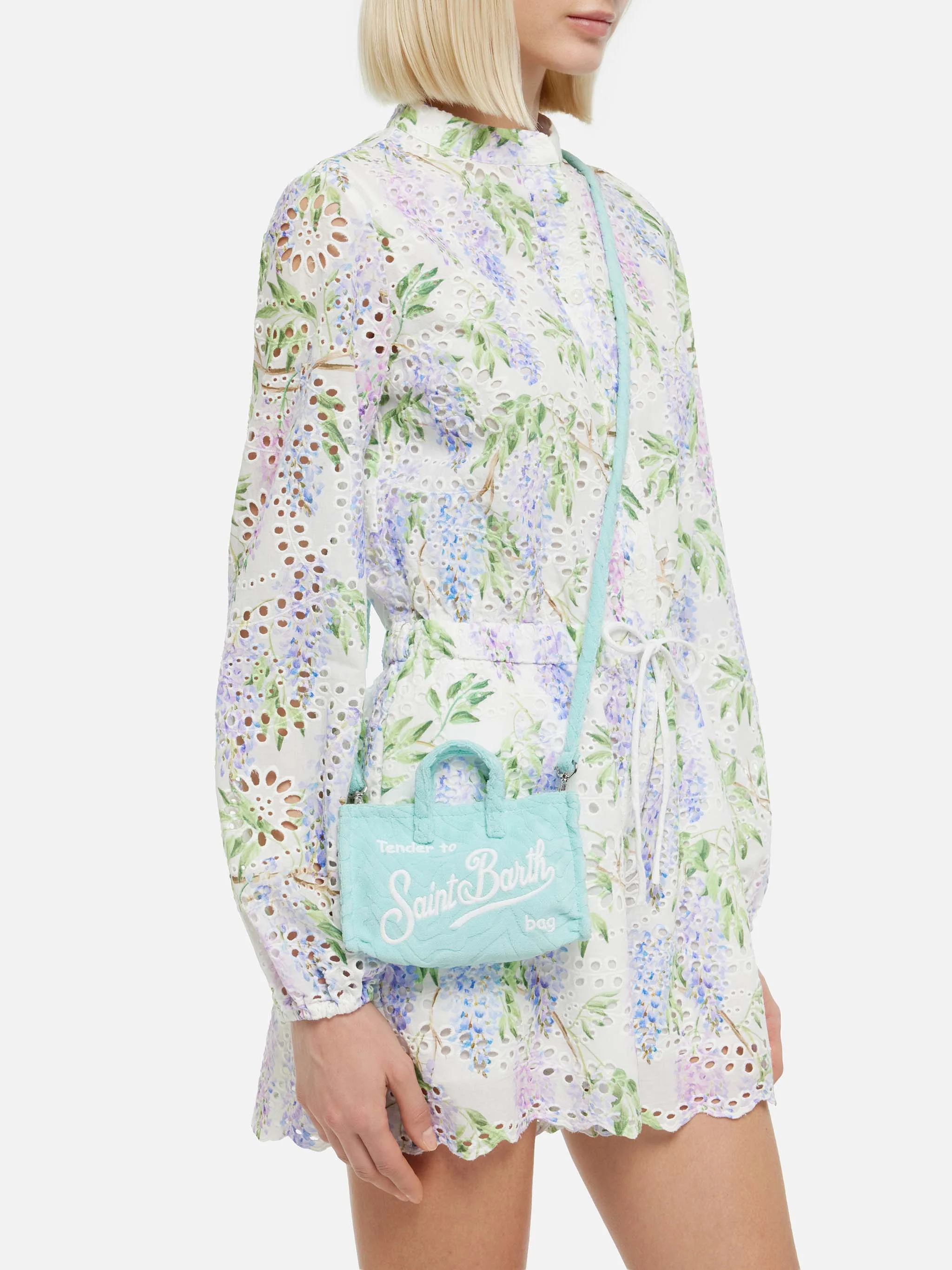 Phone Bag in spugna goffrata zebrata - Image 2